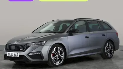 Used Skoda Octavia vRS 245 HP (180 kW) 2023 Grey Estate