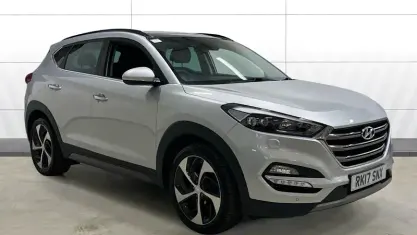 Używany Hyundai Tucson Premium SE 141 KM (103 kW) 2017 Srebrny SUV