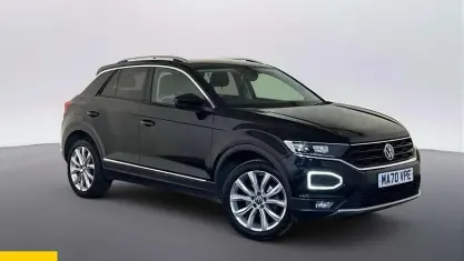 Used VW T-Roc SEL 150 HP (110 kW) 2020 Black SUV