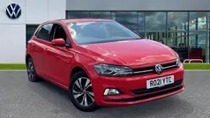 Red Used 2021 VW Polo Match Hatchback | £12,491 (Fair price)