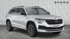 Brilliant silver metallic Used 2024 Skoda Kodiaq SportLine SUV | £33,213 (Good price)