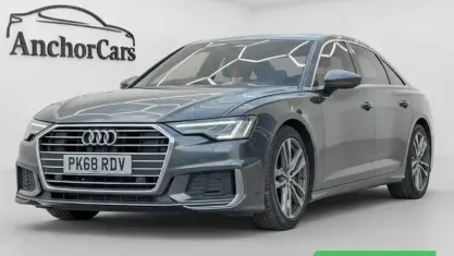 Used Audi A6 S-Line 204 HP (150 kW) 2018 Grey Sedan