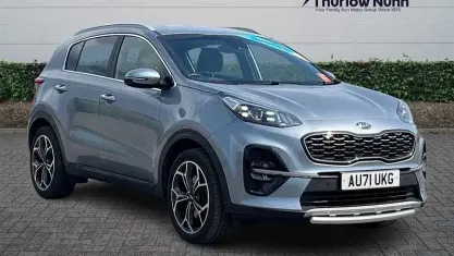 Used Kia Sportage GT-Line 177 HP (130 kW) 2021 Silver SUV