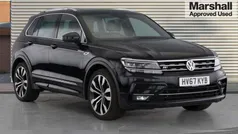 Black Used 2017 VW Tiguan R-line SUV | £19,014 (Good price)