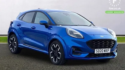 Used Ford Puma ST-Line X 125 HP (91 kW) 2020 Blue SUV