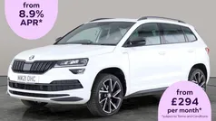 White Used 2021 Skoda Karoq SportLine SUV | £20,964 (Good price)