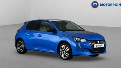 Begagnad Peugeot 208 Allure+ 102 HK (75 kW) 2023 Blå Halvkombi