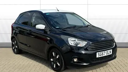 Used Ford Ka Plus Zetec 86 HP (63 kW) 2017 Black Hatchback