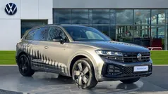 Silicon grey metallic Used 2024 VW Touareg Black Edition SUV | £52,231 (Fair price)