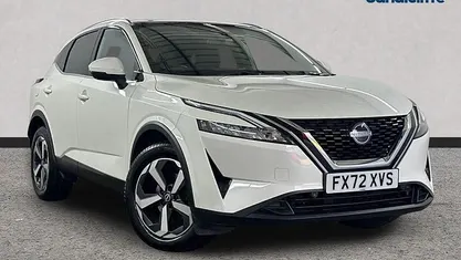 White Used 2022 Nissan Qashqai N-Connecta SUV | £16,531 (Fair price)