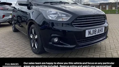 Used Ford Ka Plus Zetec 86 HP (63 kW) 2017 Black Hatchback