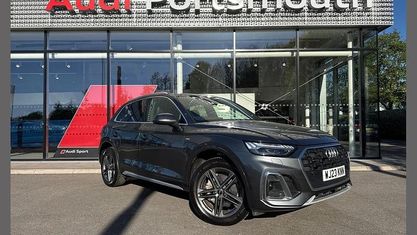 Second-hand Audi Q5 S-Line 204 CP (150 kW) 2023 Gri SUV
