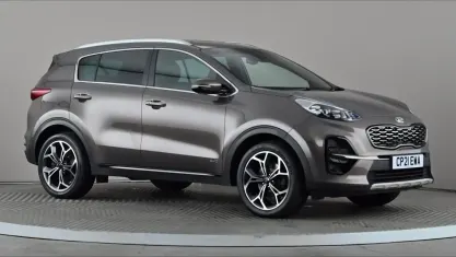 Used Kia Sportage GT-Line 177 HP (130 kW) 2021 Brown SUV