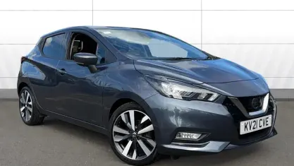 Used Nissan Micra Tekna 92 HP (67 kW) 2021 Grey Hatchback