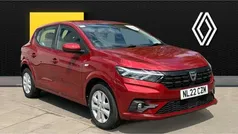 Red Used 2022 Dacia Sandero Comfort Hatchback | £10,743 (Good price)