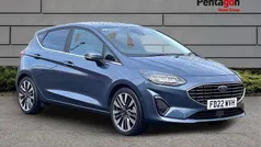 Blue Used 2022 Ford Fiesta Titanium Hatchback | £13,864 (Fair price)