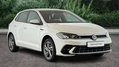 White Used 2022 VW Polo R-line Hatchback | £17,990 (Fair price)