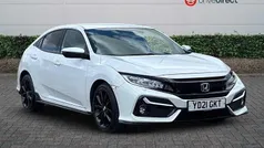 White Used 2021 Honda Civic Sport Hatchback | £15,100 (Fair price)