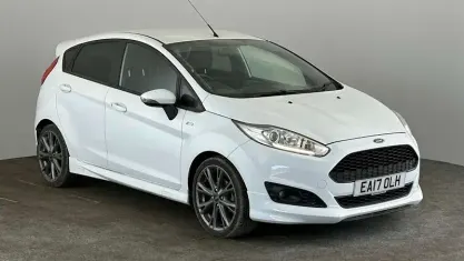 Used Ford Fiesta ST-Line 101 HP (74 kW) 2017 White Hatchback