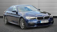 Blue Used 2019 BMW 520 M Sport Sedan | £17,150 (Fair price)