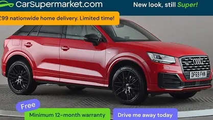 Used Audi Q2 Black Edition 150 HP (110 kW) 2020 Red SUV