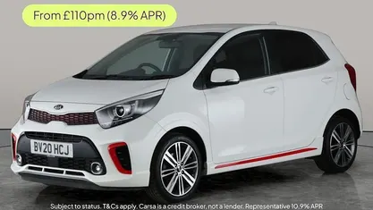 White Used 2020 Kia Picanto GT-Line Hatchback | £9,462 (Good price)