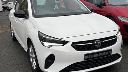 Used Vauxhall Corsa S 101 HP (74 kW) 2021 White Hatchback