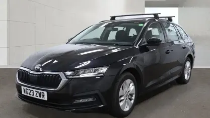 Used Skoda Octavia SE Technology 110 HP (80 kW) 2023 Black Estate