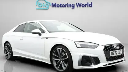 Used Audi A5 S-Line 150 HP (110 kW) 2022 White Coupe