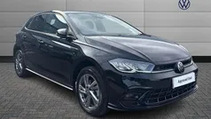 Black Used 2024 VW Polo R-line Hatchback | £21,760 (Fair price)