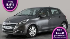 Grey Used 2018 Peugeot 208 Active Hatchback | £7,800 (Fair price)