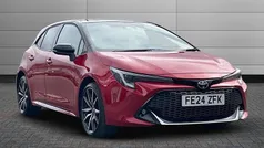 Scarlet flare with black roof Used 2024 Toyota Corolla Sport Hatchback | £23,999 (Fair price)