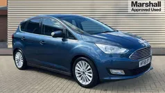 Blue Used 2018 Ford C-MAX Titanium MPV | £7,790 (Fair price)