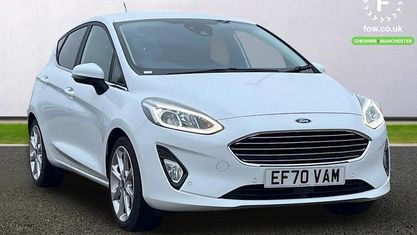 Używany Ford Fiesta Titanium X 125 KM (91 kW) 2021 Biały Hatchback