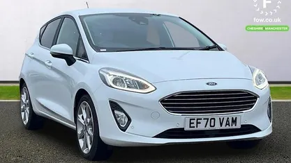 Used Ford Fiesta Titanium X 125 HP (91 kW) 2021 White Hatchback