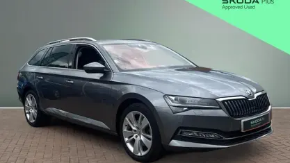 Used Skoda Superb SE L 150 HP (110 kW) 2022 Grey Estate