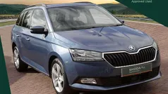 Titan blue metallic Used 2021 Skoda Fabia SE L Estate | £12,450 (Fair price)