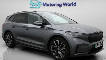 Grey Used 2023 Skoda Enyaq iV SportlinePlus SUV | £26,000 (Fair price)