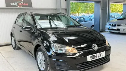 Used VW Golf VII S 86 HP (63 kW) 2014 Black Hatchback