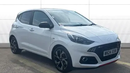 Used Hyundai i10 N Line 101 HP (74 kW) 2023 White Hatchback