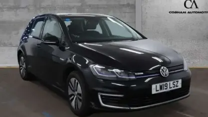 Used VW e-Golf 99 kW (135 HP) 2019 Black Hatchback