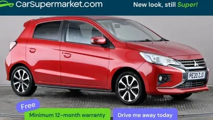 Usado Mitsubishi Mirage Edition 80 CV (58 kW) 2020 Rojo Utilitario