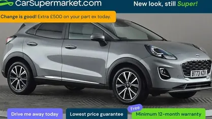 Used Ford Puma Titanium 125 HP (91 kW) 2023 Silver SUV