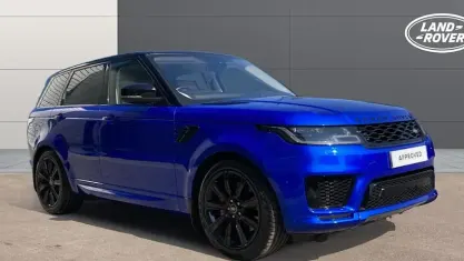 Used Land Rover Range Rover Sport Autobiography Dynamic 404 HP (297 kW) 2021 Blue SUV