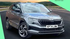 Graphite grey metallic Used 2024 Skoda Karoq SportLine SUV | £25,800 (Fair price)