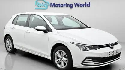Used VW Golf VIII S 110 HP (80 kW) 2022 White Hatchback