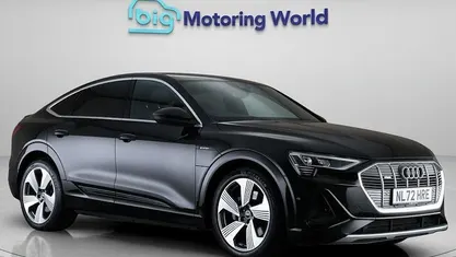 Used 2022 Audi e-tron Sportback S-Line SUV | £19,300 (Fair price)