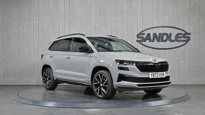 Used Skoda Karoq SportLine 150 HP (110 kW) 2023 Grey SUV