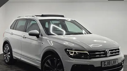 Used VW Tiguan R-line 180 HP (132 kW) 2018 White SUV