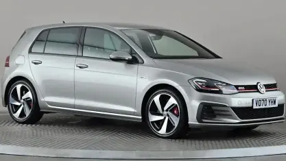 Used VW Golf VII GTI 245 HP (180 kW) 2020 Silver Hatchback